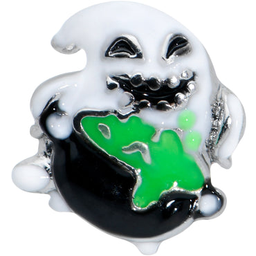 16G 1/4 Ghost Goo Cauldron Halloween Cartilage Tragus Earring
