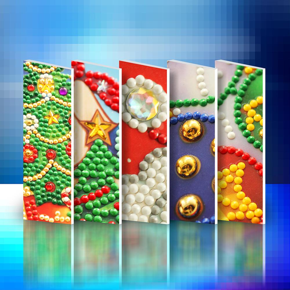 Shaped Diamond Greeting Card Christmas Card DIY