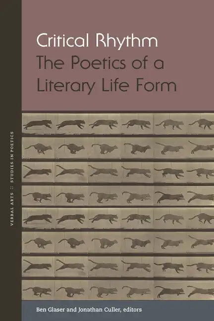 Critical Rhythm: The Poetics of a Literary Life Form - Paperback