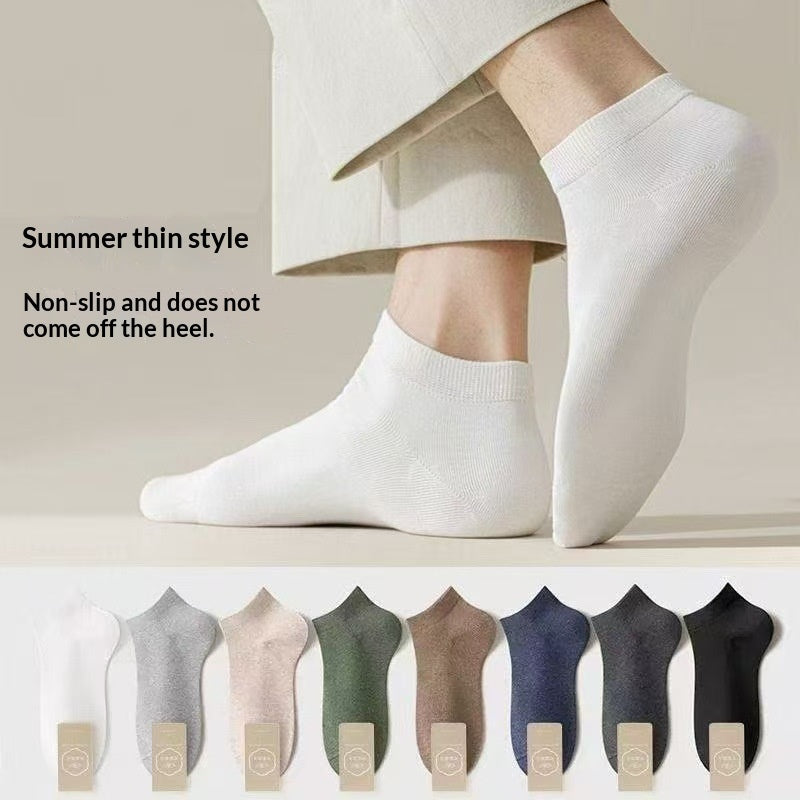 Pure Cotton Socks Summer Thin Style Mens And Couples Version