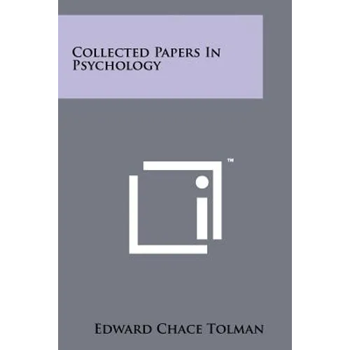 Collected Papers In Psychology - Paperback