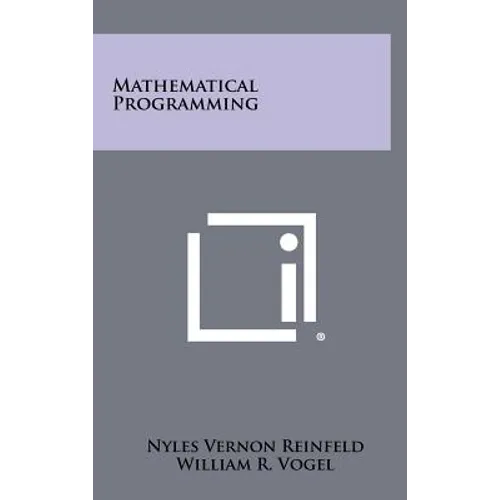 Mathematical Programming - Hardcover
