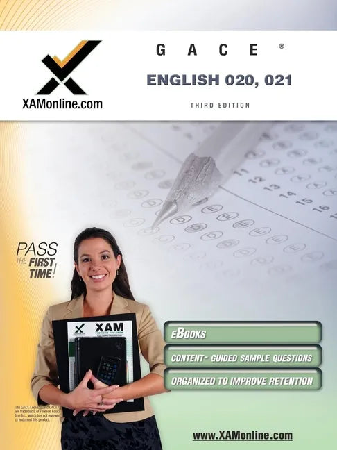 Gace English 020, 021 Test Prep Teacher Certification Test Prep Study Guide - Paperback