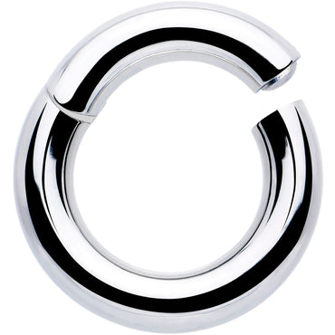 6G 1/2 316L Surgical Steel Precision Hinged Segment Hoop