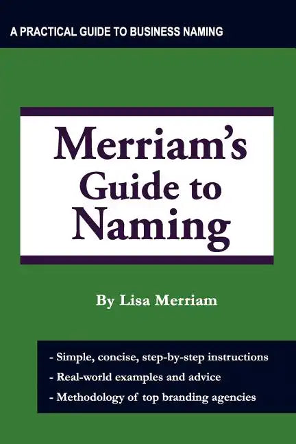 Merriam's Guide to Naming - Paperback