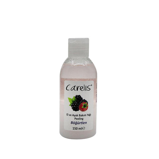 Carelis Hand and Foot Care Oil with Blackberry Extract - 150ml Moisturizing Oil for Dry Hands and Feet