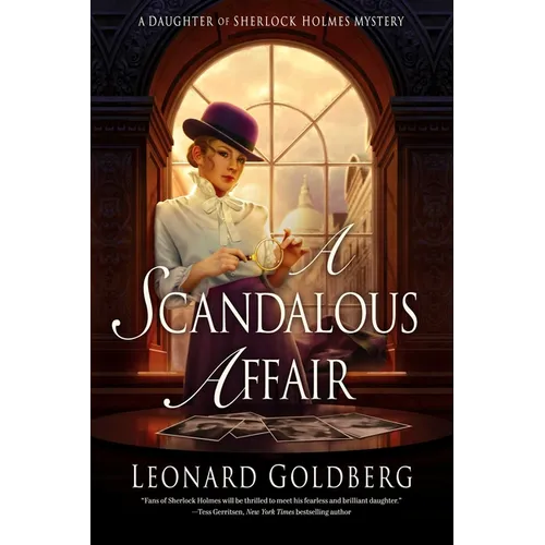 A Scandalous Affair: A Daughter of Sherlock Holmes Mystery - Hardcover
