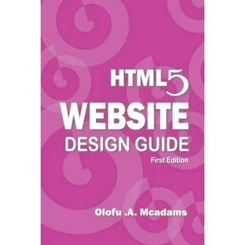 HTML5 Website Design Guide - Paperback