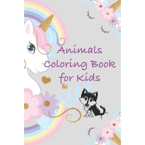 Animals Coloring Book for Kids - Paperback