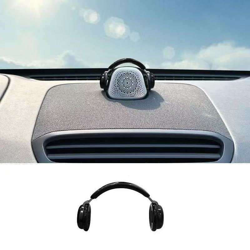 Headphone-shaped Center Speaker Decor
