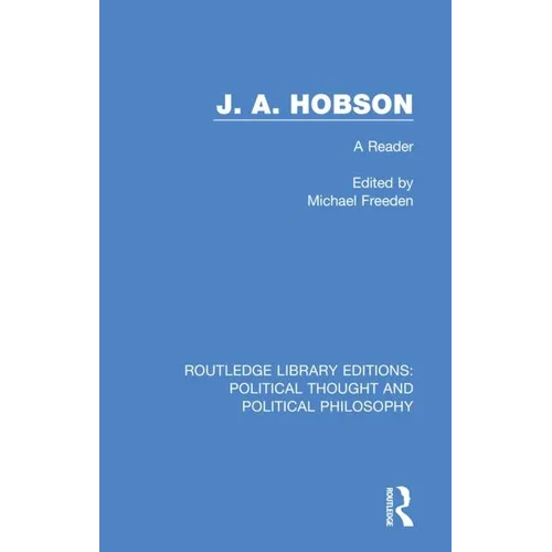 J. A. Hobson: A Reader - Paperback