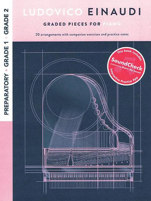Ludovico Einaudi - Graded Pieces for Piano: Preparatory - Grade 2 - Paperback