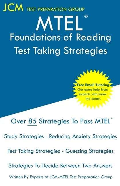 MTEL Foundations of Reading - Test Taking Strategies - Paperback