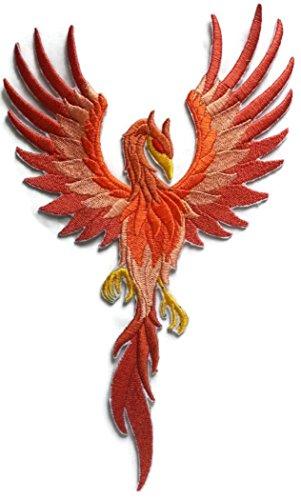Custom Legendary Phoenix dragon Embroidery Iron On/Sew Patch