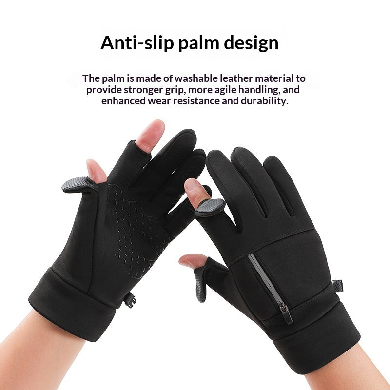 Anti-slip Touchscreen-compatible Padded Cycling Gloves