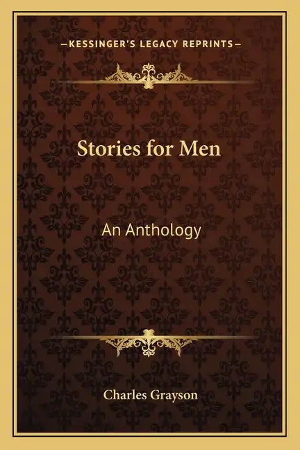 Stories for Men: An Anthology - Paperback