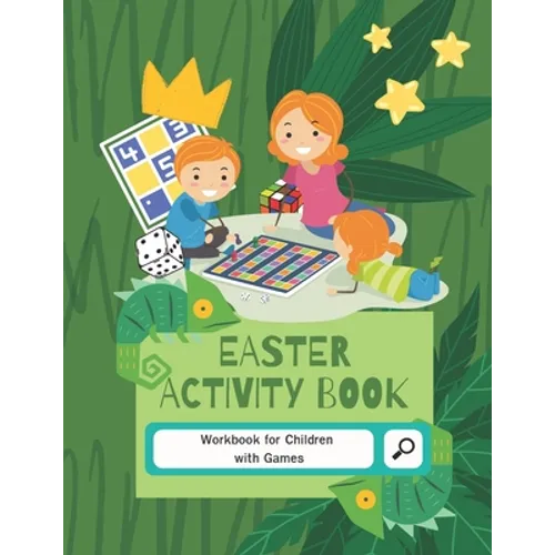 Easter Activity Book: 8-10, 9-12, 10-12 year olds - Workbook for Children with Games, Puzzles, and Problem-Solving (Learning Activity Book for Kids) - Paperback