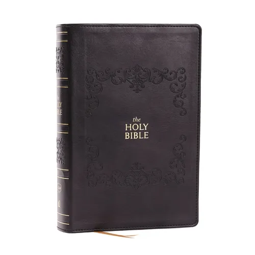 KJV Holy Bible: Personal Size Giant Print, Black Leathersoft, Red Letter, Comfort Print: King James Version - Imitation Leather