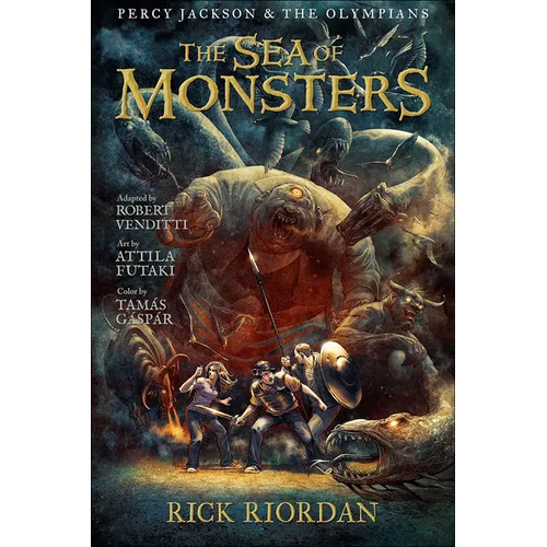 Percy Jackson and the Olympians 2: The Sea of Monsters - Hardcover