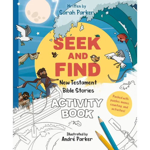 Seek and Find: New Testament Activity Book: Learn All about Jesus! - Paperback