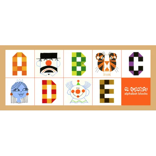 Ed Emberley Alphabet Blocks - Hardcover