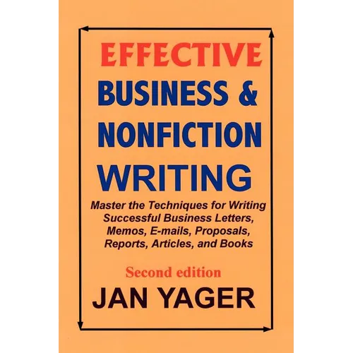 Effective Business & Nonfiction Writing - Paperback