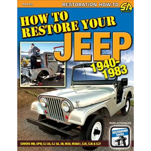 How to Restore Your Jeep 1941-1986: Covers Mb, Gpw, Cj-2a, Cj-3a, M38, Cj-3b, M38-A1, Cj-5, Cj-6, Cj-7 & Cj-8 - Paperback