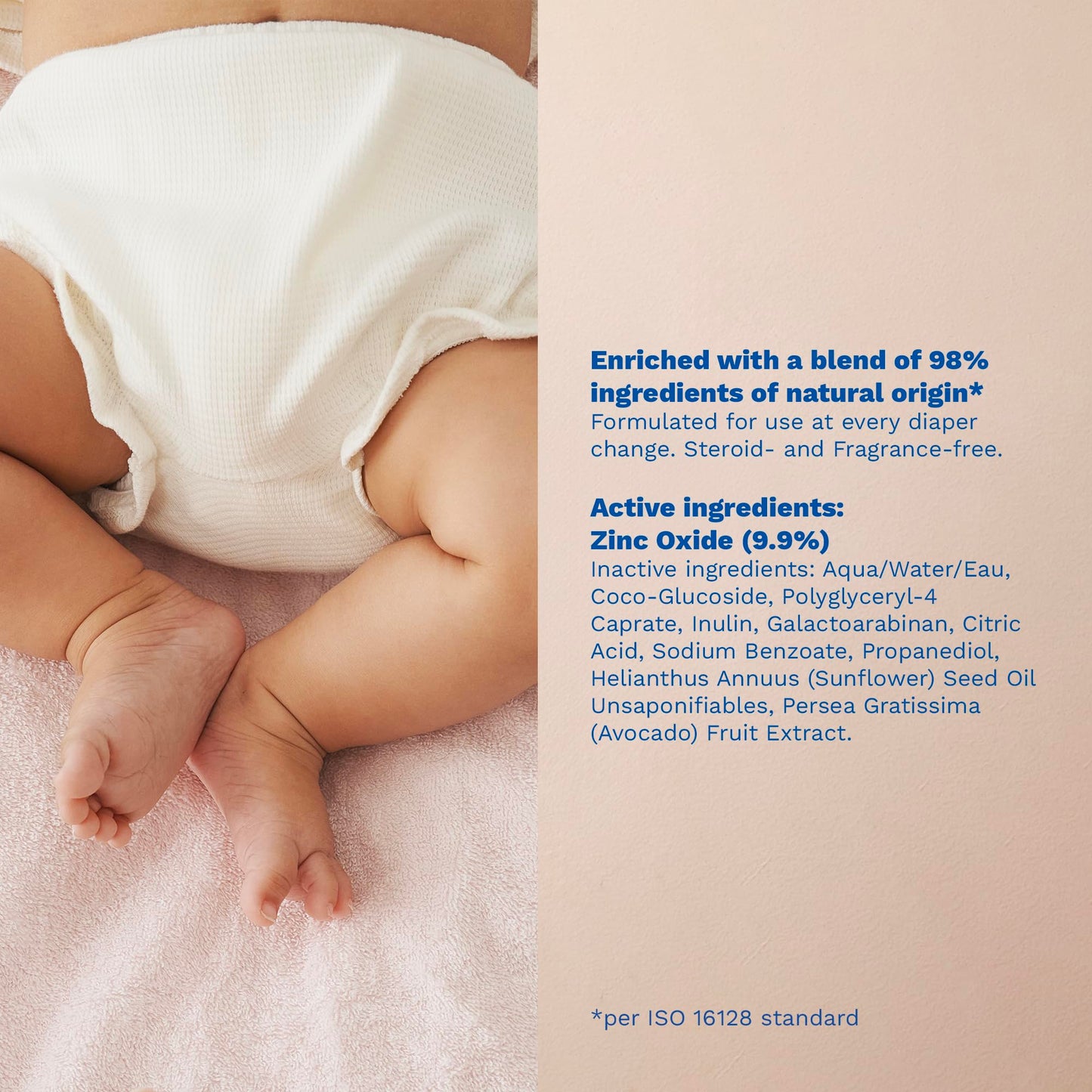 Mustela Baby Care Cream - Hypoallergenic Diaper Rash Relief & Natural Skin Protection for Sensitive Baby Skin