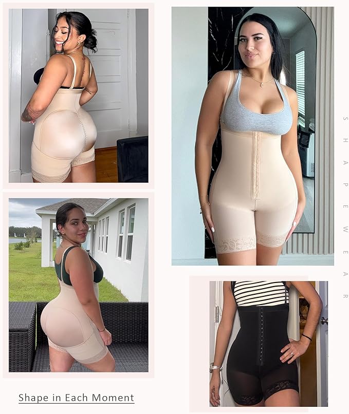 Women's Faja Body Shaper | Tummy Control & Butt Lifting Shapewear