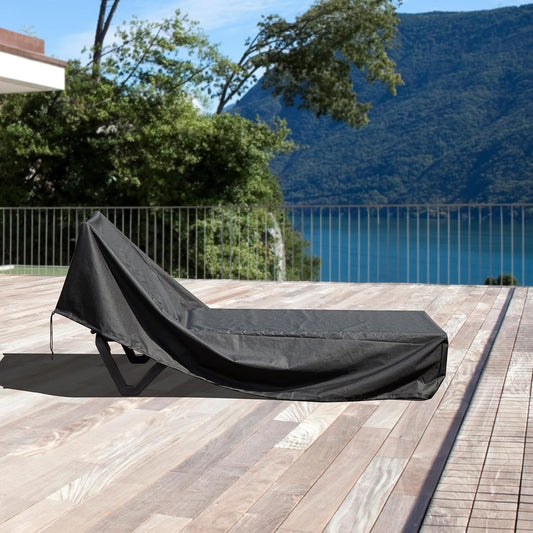 Chaise Lounge Cover Waterproof Polyester 77x26