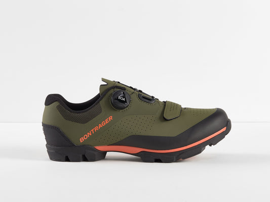 Bontrager Foray Mountain 36 Olive Grey/Radioactive OG Shoe