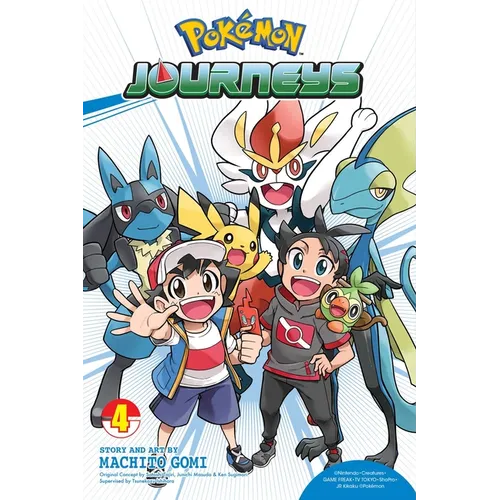 Pokémon Journeys, Vol. 4 - Paperback