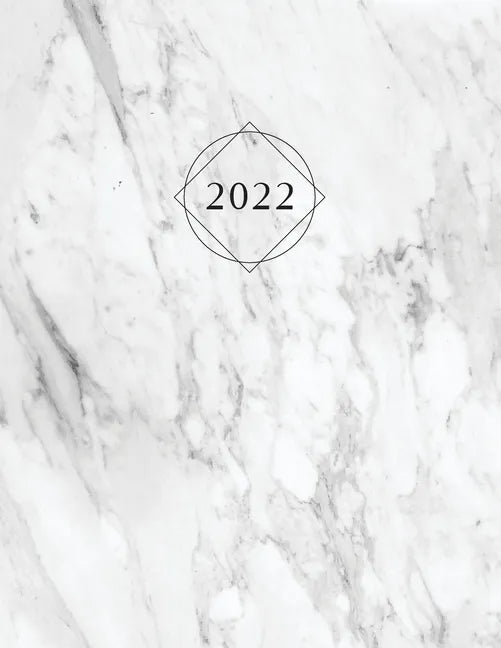 2022 Planner: Monthly, weekly organizer with inspirational quotes and unique design - Paperback
