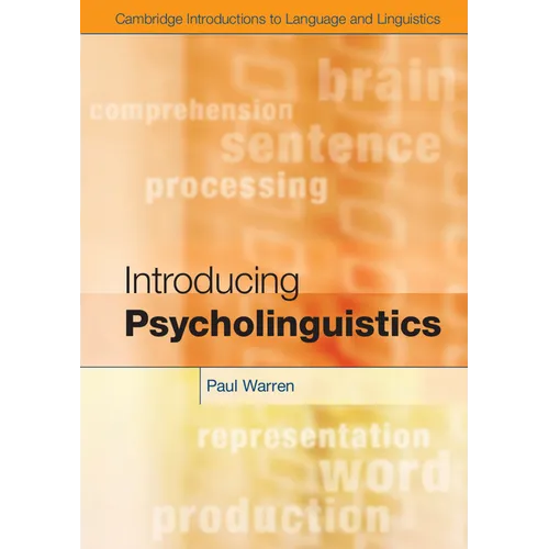 Introducing Psycholinguistics - Paperback