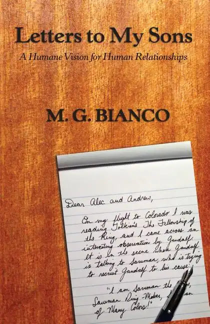 Letters to My Sons: A Humane Vision for Human Relationships - Paperback