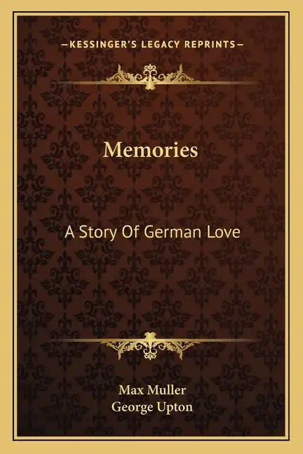 Memories: A Story of German Love - Paperback