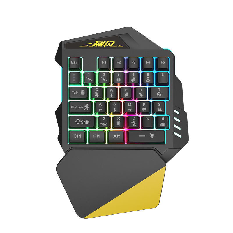 Wireless Bluetooth Keyboard Automatic Game Assist Android Universal