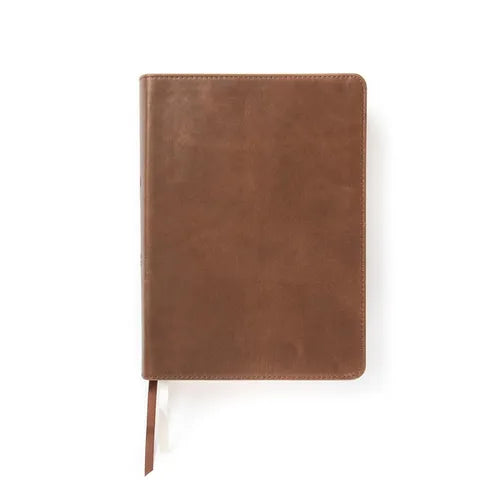 CSB She Reads Truth Bible, Brown Genuine Leather, Indexed: Notetaking Space, Devotionals, Reading Plans, Easy-To-Read Font - Leather