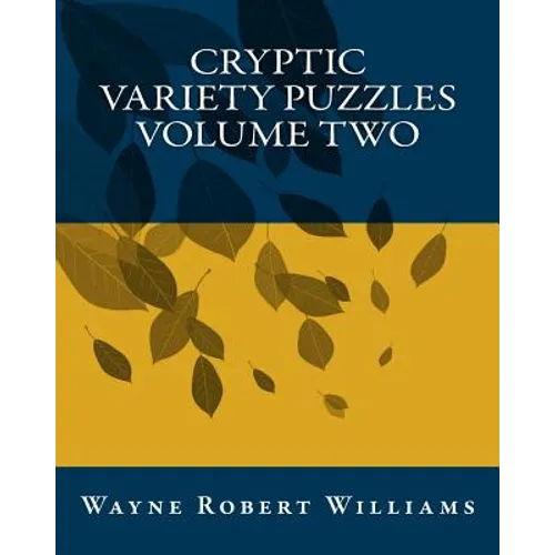 Cryptic Variety Puzzles Volume Two - Paperback