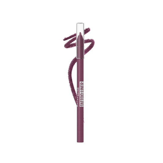 Maybelline New York Tattoo Liner: Burgundy Bliss Gel Eyeliner - Long-Lasting, High Pigment, Effortless Definition