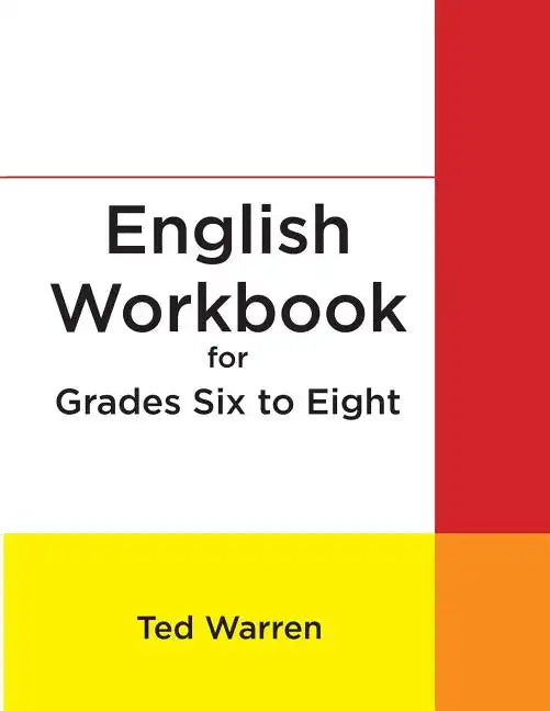 English Workbook for Grades Six to Eight - Paperback