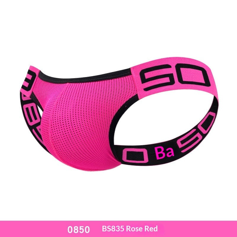 Mens Streetwear Sporty Plus-size Thong For Nightclubs