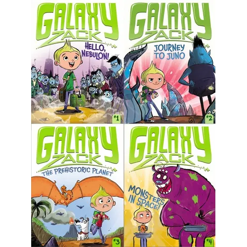 The Galaxy Zack Collection (Boxed Set): A Stellar Four-Book Boxed Set: Hello, Nebulon!; Journey to Juno; The Prehistoric Planet; Monsters in Space! - Boxed Set
