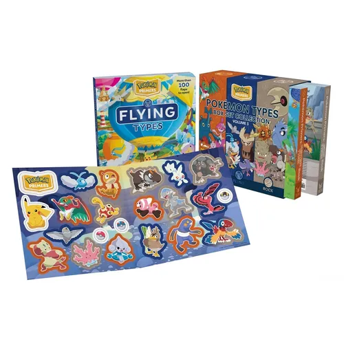 Pokémon Primers Type Box Set Collection, Volume 3: Fighting, Flying, Rock - Paperback