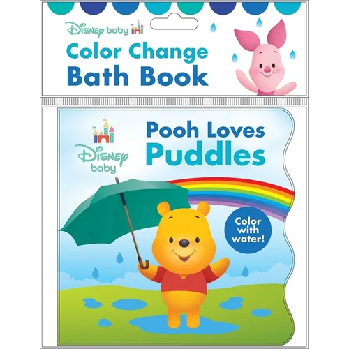 Disney Baby: Pooh Loves Puddles Color Change Bath Book