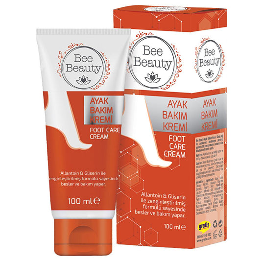 Bee Beauty Foot Care Cream 100ml - Moisturizing & Nourishing for Dry Feet