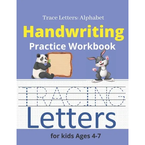 Trace Letters: Alphabet Handwriting Practice workbook for kids: Preschool writing Workbook with Sight words for Pre K, Kindergarten a - Paperback