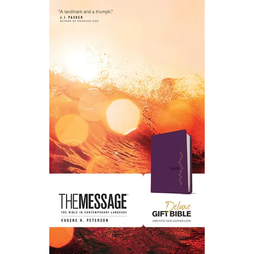 The Message Deluxe Gift Bible: The Bible in Contemporary Language - Imitation Leather