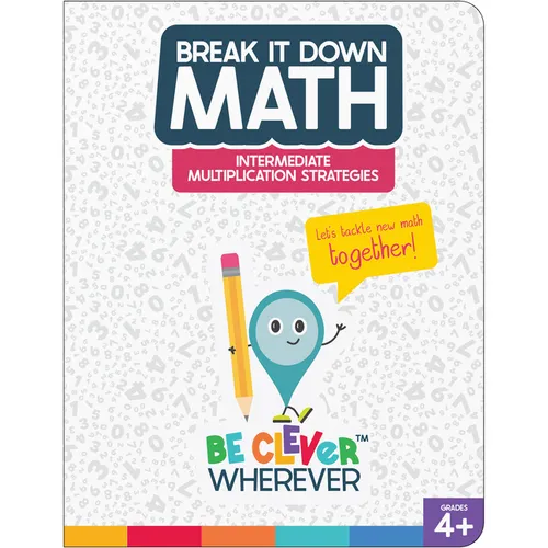Break It Down Intermediate Multiplication Strategies Reference Book - Paperback