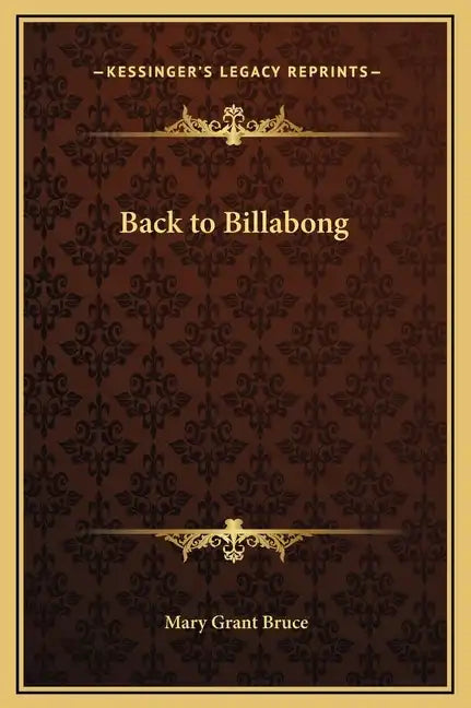 Back to Billabong - Hardcover